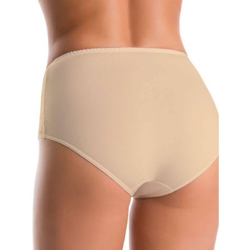 proHigh-Waisted Cotton Lace Panties Underwear_Briefs