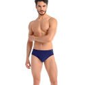 Navy Blue Men's Cotton Briefs - Classic Comfort & Support