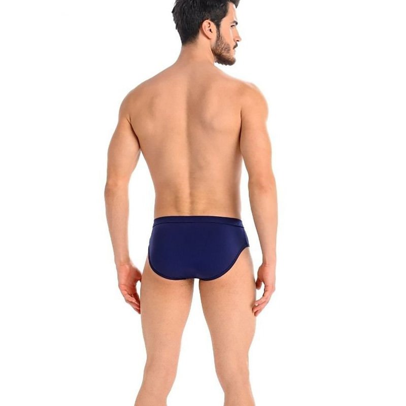 Navy Blue Men's Briefs: Comfort & Style | Premium Cotton Blend  



