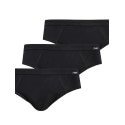 Black Men's Briefs 3-Pack - Comfortable, Breathable Everyday Underwear