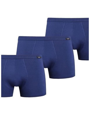 Premium 3-Pack Denim Men's Boxer Shorts Comfort Set