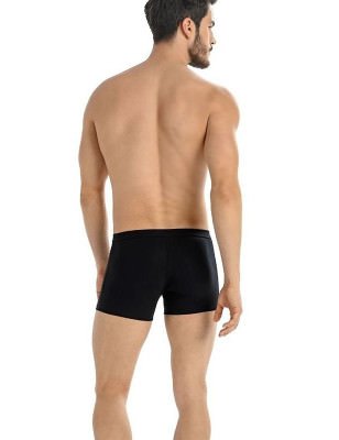 Black 5-Pack Men's Boxer Shorts Premium Cotton Comfort Stretch