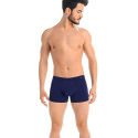 Navy Boxer Shorts - Premium Cotton Blend, Supportive Waistband