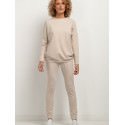 Luxury Knit Sweatpants for Women - Soft, Elastic Waistband & Cuffs