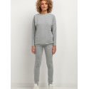 Luxury Knit Sweatpants for Women - Soft, Elastic Waistband & Cuffs