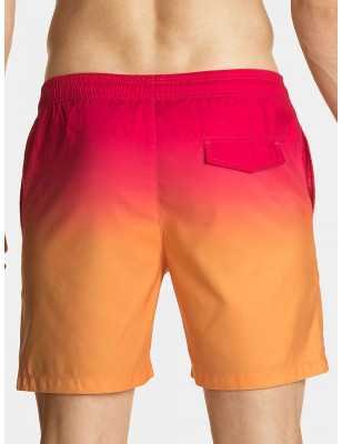 Men's Gradient Color Transition Beach Shorts