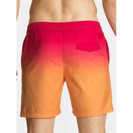 Men's Gradient Color Transition Beach Shorts