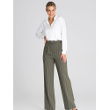 High Waist Wide-Leg Pants for Women