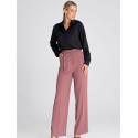 Wide-Leg Pants High Waist Comfortable Style Versatile Trousers