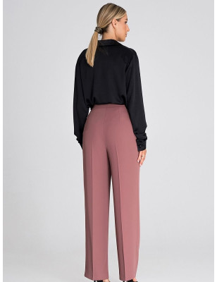 Wide-Leg Pants High Waist Comfortable Style Versatile Trousers