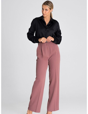 Wide-Leg Pants High Waist Comfortable Style Versatile Trousers