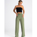 Wide-Leg Pants High Waist Comfortable Style Versatile Trousers