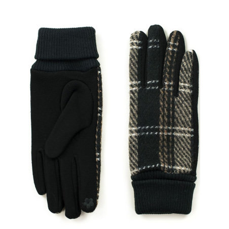 proStylish Check Design Winter Fleece Gloves_Women`s Gloves