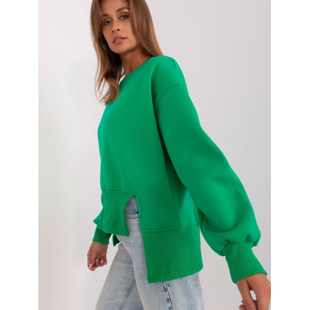 Women's Asymmetrical Hem Sweatshirt Cozy Soft Everyday Top