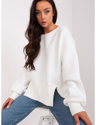 Women's Asymmetrical Hem Sweatshirt Cozy Soft Everyday Top