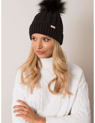 proWomen's Winter Plaid Beanie Pom-Pom Hat_Caps & Hats for Women