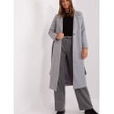 Long Women's Transitional Coat, Classic Style, Cozy Warmth