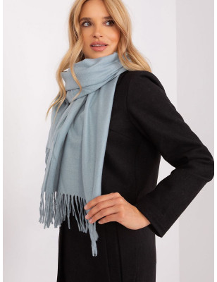 Warm Long Scarf with Tassels for Women