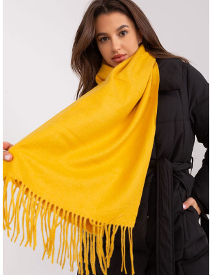 Warm Long Scarf with Tassels for Women