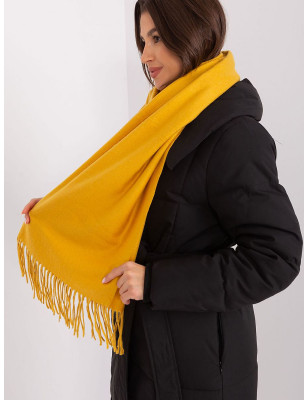 Warm Long Scarf with Tassels for Women