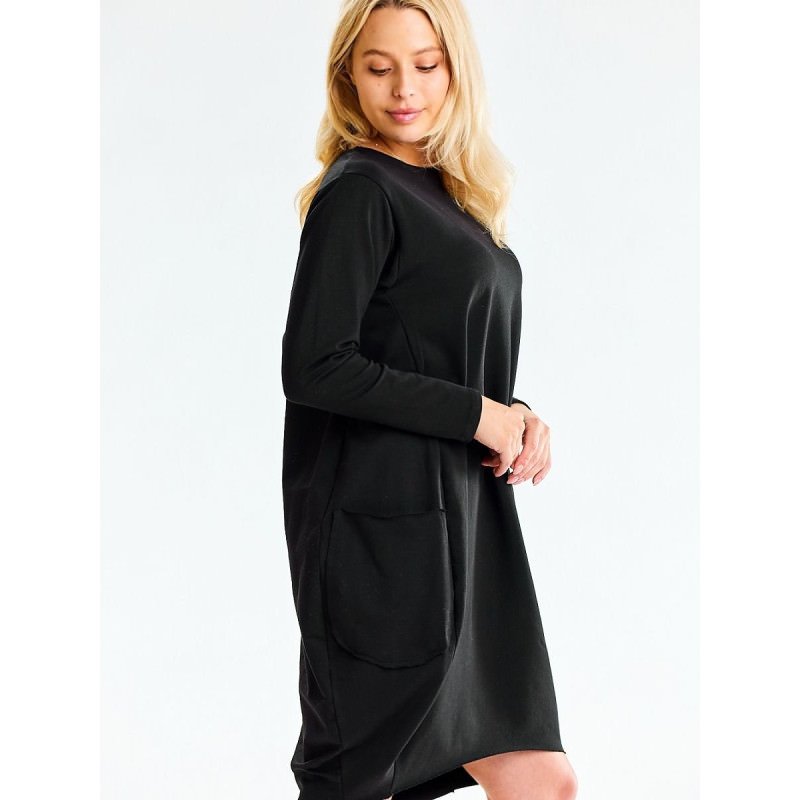proMidi Dress - Comfortable Long Sleeve Sweatshirt Dress_Day Dresses proMidi Dress - Comfortable Long Sleeve Sweatshirt Dress_Day Dresses