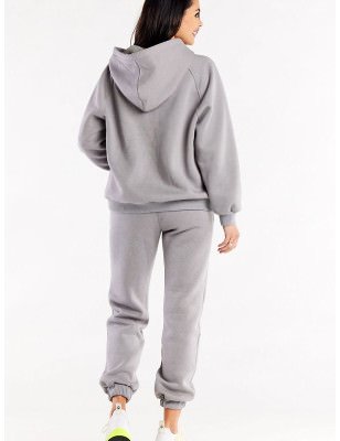 Loose Sweatpants for Women, Decorative Stitching & Side Pockets