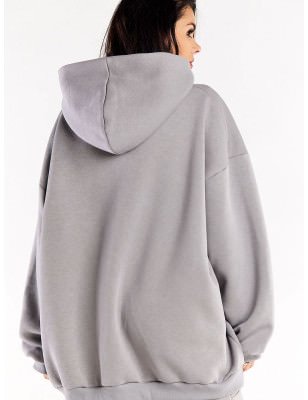 Oversized Sweatshirt Kangaroo Pocket Hoodie Cozy Comfortable