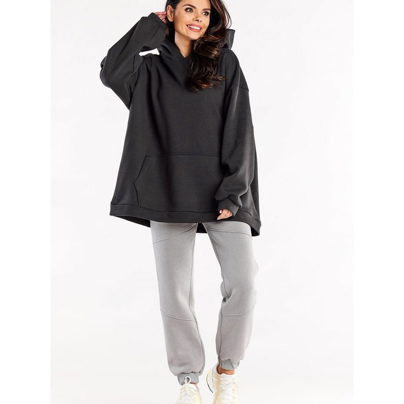 proOversized Sweatshirt Kangaroo Pocket Hoodie Cozy Comfortable_Sweatshirts for Women proOversized Sweatshirt Kangaroo Pocket Hoodie Cozy Comfortable_Sweatshirts for Women