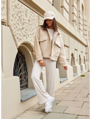 Lambskin Short Jacket - Stylish Women's Fall & Winter Outerwear