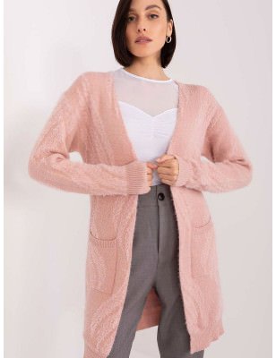 Cozy Variegated Cardigan - Long Sleeve, Slip Pockets