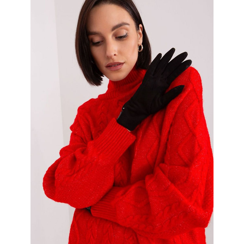 proElegant Women's Touchscreen Gloves Floral Embroidery_Women`s Gloves