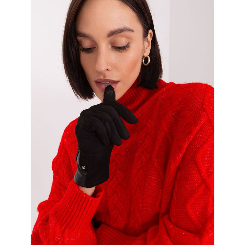 proElegant Women's Touchscreen Gloves Floral Embroidery_Women`s Gloves