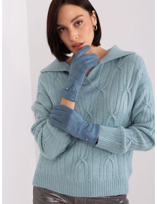 Embroidered Women's Gloves Smartphone Touchscreen Warm Winter