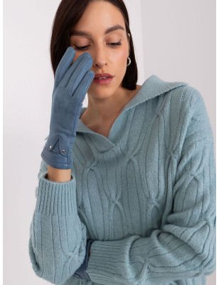 Embroidered Women's Gloves Smartphone Touchscreen Warm Winter