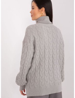 Variegated Plaid Turtleneck Sweater Cozy Warmth Versatile Style