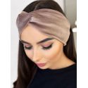 Velour Headband with Interlacing Knot - Polish Designed