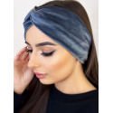 Velour Headband with Interlacing Knot - Polish Designed