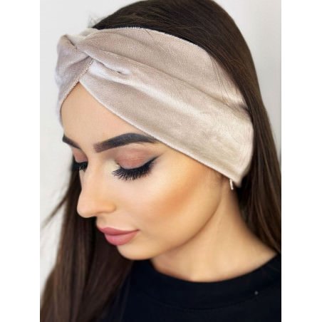 Velour Headband with Interlacing Knot - Polish Designed