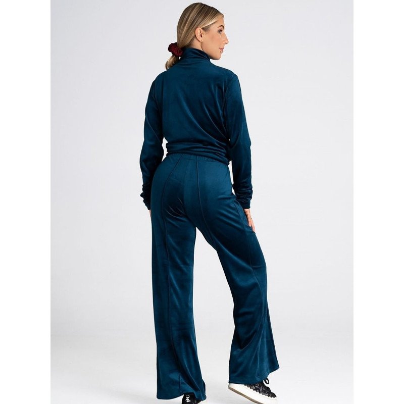 proWomen's High Rise Velvet Bell Bottom Pants_Women`s Tracksuit Bottoms, Sports Pants