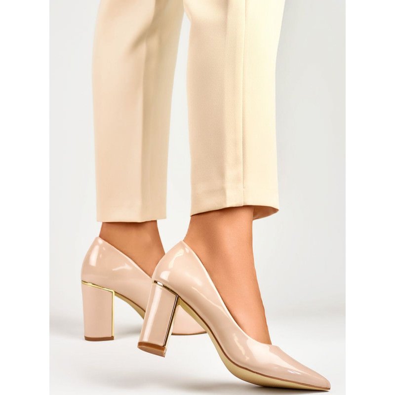 proEco-Friendly Beige Pumps - Sustainable Pointed Toe Stiletto Heels_High Heel Pumps