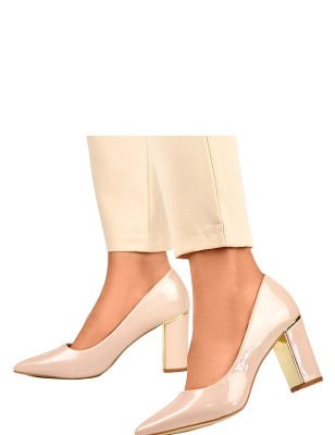 Eco-Friendly Beige Pumps - Sustainable Pointed Toe Stiletto Heels