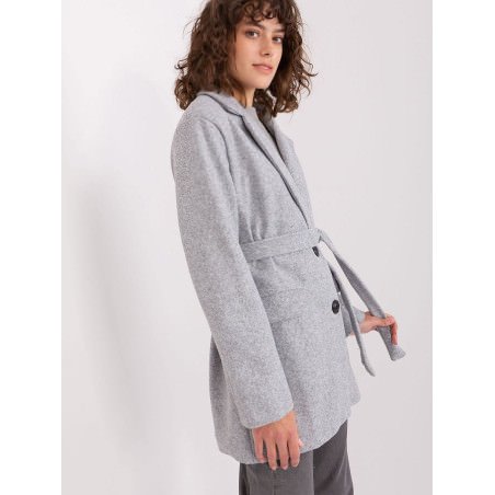 Classic Women's Coat Timeless Button Closure Lining