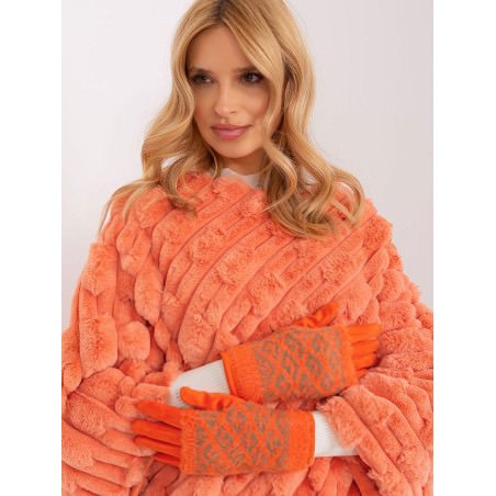 Smart Touch Knit Gloves with Adjustable Warmth