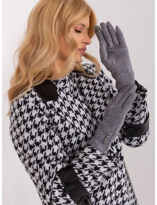 Elegant Geometric Touchscreen Gloves for Women