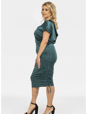 Plus size dress model 190945 Karko