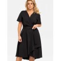 Anabella Flared Asymmetrical Dress for Women