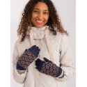 Smart Touch Knit Gloves with Adjustable Warmth