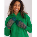 Women's Removable Insulation Gloves with Floral Touch