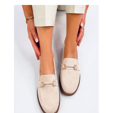 Women's Eco-Suede Moccasins Buckle Closure Comfort Shoes