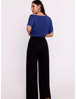 Polish-Crafted Viscose Knit Pants - Unmatched Comfort & Style